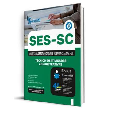 Imagem de Combo SES-SC - Técnico em Atividades Administrativas - Editora Solução