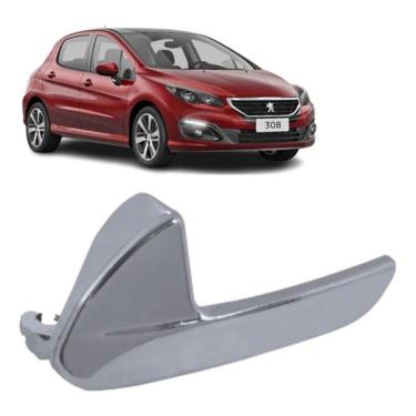 Imagem de Maçaneta Interna Gatilho Puxador Direito Peugeot 208 2008 [f103]