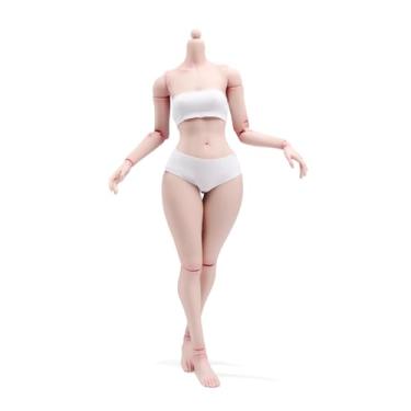 Imagem de SOUFORCE 1/6 Scale Super Flexible Female Body Worldbox Fat Version 12inch Pale Skin Seamless Miniature Action Figure Soldier Body Doll Collection Without Head Sculpt