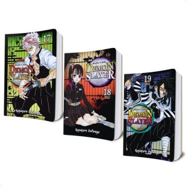 Imagem de Demon Slayer, Kimetsu No Yaiba  Mangá Volume 17 Ao 19 - KIT