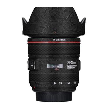 Imagem de EF 24-70 4 Película de Câmera Película Protetor de Lentes Anti-riscos Revestimento Adesivo para Canon EF 24-70mm F4 (Splash Ultra Preto)