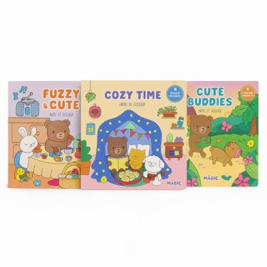 Imagem de Livro de Colorir Infantil Tema Animais e Aconchego Atividades Recreativas para Crianças Arte e Diversão Temas Sortidos