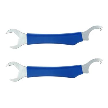 Imagem de Hgkeke 2 peças de chave de torneira de cerveja, chave inglesa de barril de cerveja para acopladores de barril de torneira Kegerator, acessórios Kegerator