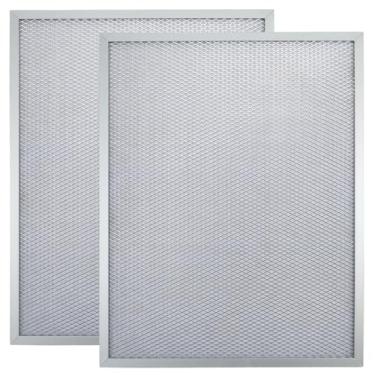 Imagem de SDRZJX Pacote com 2 filtros de poste 40,6 cm x 30,5 cm compatíveis com os modelos de purificador de ar eletrônico Honeywell F300A F300E F50F F58F Número de substituição: 50000293-002