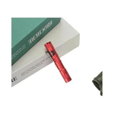 Imagem de Lanterna Tática Mini LED Portátil Com Clipe Para Bolso - others, Verme