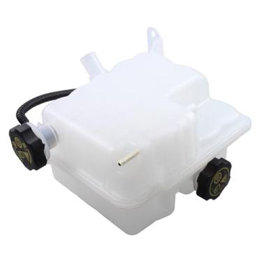 Imagem de DriveFix Tanque de Recuperação de Reservatório de Refrigeração do Motor com Tampas para Chevy Silverado 4500 5500 6500 HD 2019-2024 2500 3500 HD GMC Sierra 3500 HD 2017-2020 Motor 6.6L
