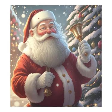 Imagem de SEHANY Capa magnética para lava-louças de Papai Noel, adesivos magnéticos para decoração de Natal antiarranhões para painel de geladeira e lava-louças, decoração de Natal de cozinha doméstica 58 x 66