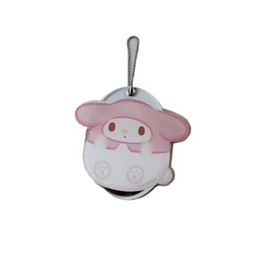 Imagem de Suporte para chaves de espelho Sanrio Eye Planning Espelho de mão para maquiagem, My Melody, 4.7"L x 3.9"W