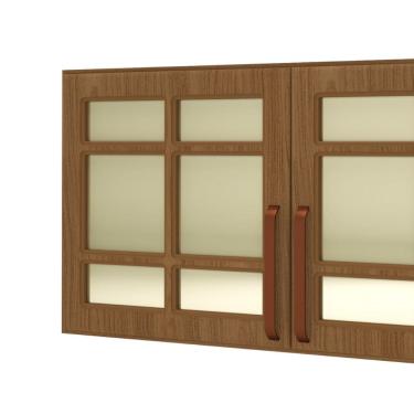 Imagem de Armario Aereo Cozinha Monza - 2 Portas 1 Prateleira - Indekes