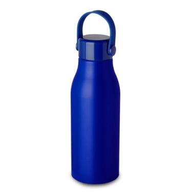 Imagem de Genérico Garrafa em Alumínio, Recipiente para Líquidos, Material Alumínio, Cor Azul, Capacidade 550ml