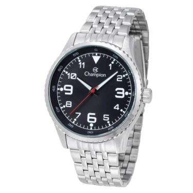Imagem de Relógio Champion Masculino Ref: Ch30377t Casual Prateado