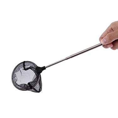 Imagem de HEEPDD Rede de Pesca Telescópica, Redes Mini Ajustável Ultraleve Alça Longa de Peixes para Pesca de água Doce Crianças Homens Mulheres de Telescópica, Suprimentos de Aquário de Aço Inoxidável