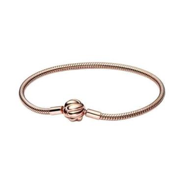 Imagem de Pulseira De Pérola De Prata 925 Com Fecho De Borboleta Rosa Amor DIY P