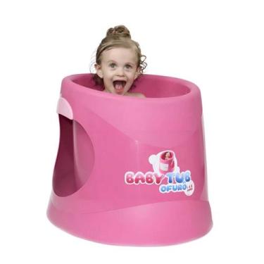 Imagem de Banheira de Bebê Ofurô 1 À 6 Anos Ergonômico Babytub, Rosa