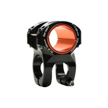 Imagem de Mesa de guidão MTB 35mm 50mm CNC colorida para bicicleta, abraçadeira de guidão 31,8/35mm, ultraleve, em alumínio.(31.8 35x35 black)