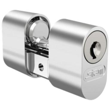 Imagem de Cilindro de Fechadura STAM Gorje 803/804/1801 Cromado 52mm - Ref. 6248