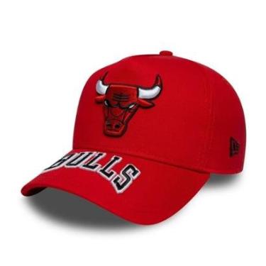 Imagem de Boné New Era 940EF NBA Chicago Bulls Visor Hit-Masculino