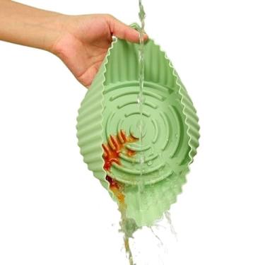 Imagem de Forma de Silicone para Air Fryer 17cm – Reutilizável, Antiaderente, Livre de BPA e Resistente ao Calor(3)
