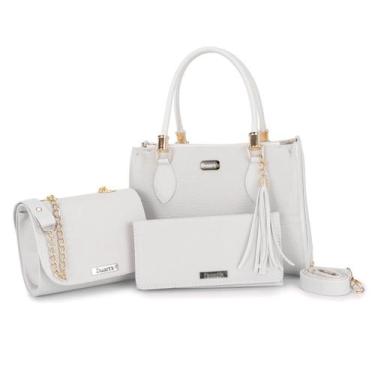 Imagem de Bolsas femininas Kit Premium Duarts 3 Peças Bolsa Lorena Bolsa Lateral