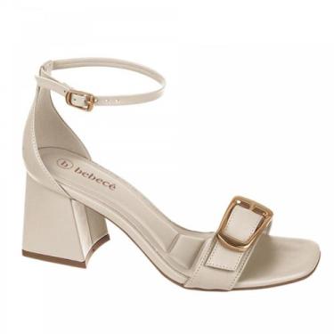 Imagem de Sandalia Bebece T6030-125 Feminino, Aveia, 37