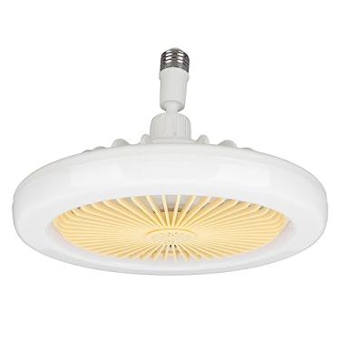 Imagem de YOUTHINK Luz do Ventilador de Teto, Lâmpada Led de Controle Remoto de Aromaterapia de 30w, Conforto de 9,8 Polegadas para Sala de Estar e Quarto
