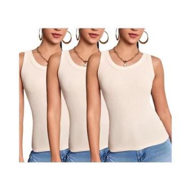 Imagem de Camiseta Básica De Cor Sólida Para Mulheres plus Size, Moda Casual, Ca