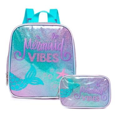 Imagem de Lancheira Térmica + Estojo Box Pack Me Fundo Do Mar