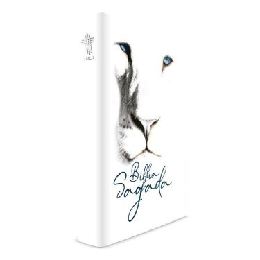 Imagem de Bíblia Leão Branco - Capa Dura - NTLH