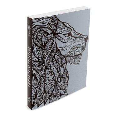 Imagem de Bíblia Leão Prateado - Brochura - NTLH