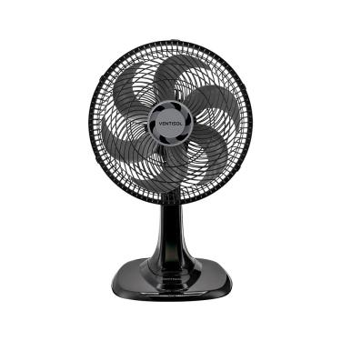 Imagem de Ventisol Ventilador de Mesa Oscilante, Turbo 6 Pás Premium, Preto, 40cm, 220V