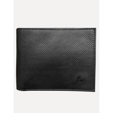 Imagem de Carteira Aramis Masculina Couro Chevron Preta-Masculino