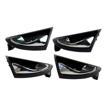 Imagem de Kit 4 Maçanetas Internas Diant/Tras Jac J3 Turin 2011 A 2017