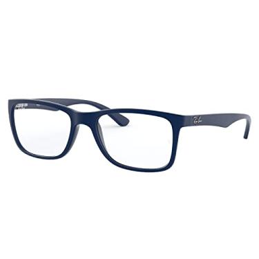 Imagem de Armação para Óculos Ray-Ban 0RX7027L 5412 Tam 56 / Azul Marinho Fosco