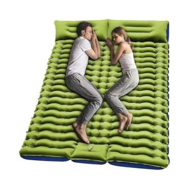 Imagem de Colchão Inflável Leve E Portátil Para Camping, Para Uma Ou Duas Pessoa