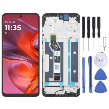Imagem de Hiregolish Peças de reparo de tela LCD para celular para Motorola Moto G05 digitalizador de tela LCD Montagem completa com moldura, conjunto de substituição com kits de reparo