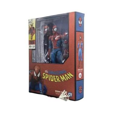 Imagem de Boneco De Ação SpiderMan Mafex 075 - Modelo Do Homem-Aranha Incrível (