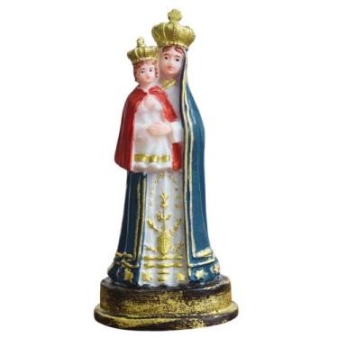 Imagem de Imagem de Nossa Senhora do Bom Parto em Resina 9 cm Pequena Mini Image