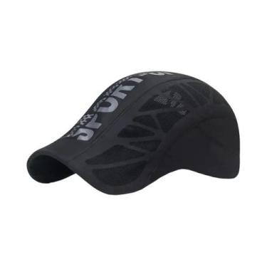 Imagem de Boné Esportivo Masculino De Secagem Rápida E Respirável Com Tela, Desi