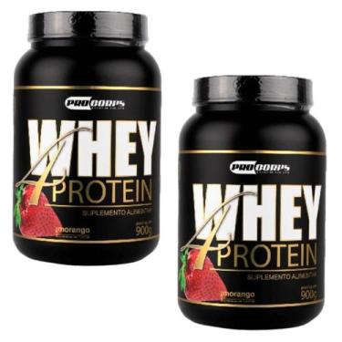 Imagem de Combo 2 Whey 4 Protein 900g  Ganho de massa muscular - Pro Corps, Mora
