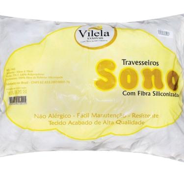Imagem de Travesseiro Sono 70x50 Cm 1 Peça 100% Polipropileno - Branco