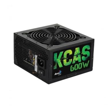 Imagem de Fonte Gamer Atx Aerocool Kcas 600w 80 Plus Full Range Apfc