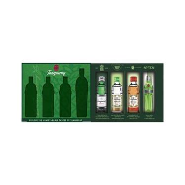 Imagem de Pack com 4 garrafas de Tanqueray Ten Sevilla Rangpur e London Dry