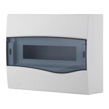 Imagem de Quadro de Distribuição de Sobrepor 12 DIN ou 8 NEMA Tramontina com Por