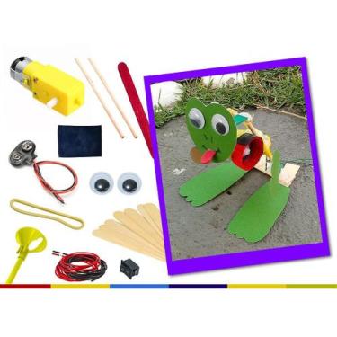 Imagem de Kit DIY Sapinho Pula-Pula - Aprenda com Robótica Educacional - no-bran