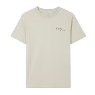 Imagem de Camiseta Ogochi Infantil Bege logo Og Brand 10/18-Masculino
