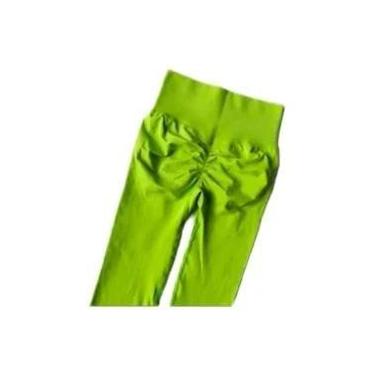 Imagem de Calças de Yoga Seamless de Cintura Alta - Leggings de Secagem Rápida p