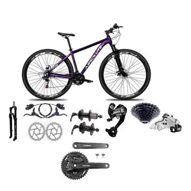 Imagem de Bicicleta Aro 29 Absolute Nero 5 27v Shimano Altus K7 Pedivela Mt101 Freio Disco Hidráulico Trava-Unissex