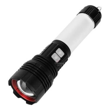 Imagem de Lanterna Tática JWS WS-629 LED CREE V3 Ultra Potente Lumens Recarregáv