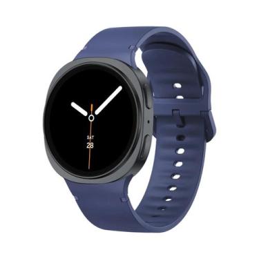 Imagem de Pulseira De Silicone Para Samsung Galaxy Watch 8 44mm 40mm Sport Class