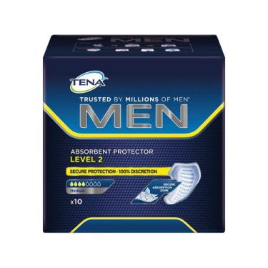 Imagem de Absorvente Masculino TENA Men Level 2 10 Unidades, 10 Unidades